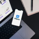 A modern fintech app interface showcasing intuitive design with blockchain features and personalized analytics.